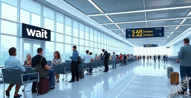 Unos 500 turistas esperaron más de 2 horas para pasar por las cabinas de pasaportes