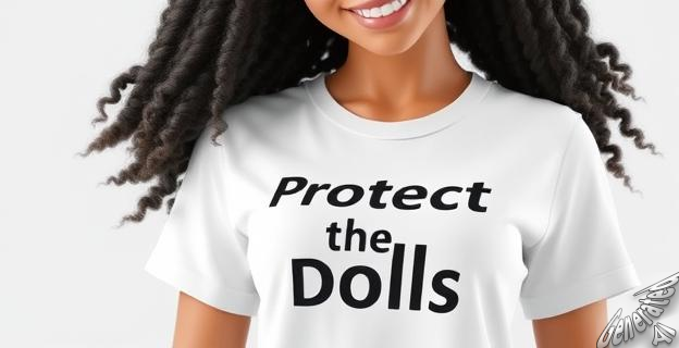La camiseta 'Protect the Dolls' se vende por 75 euros y los ingresos se destinan a Trans Lifeline