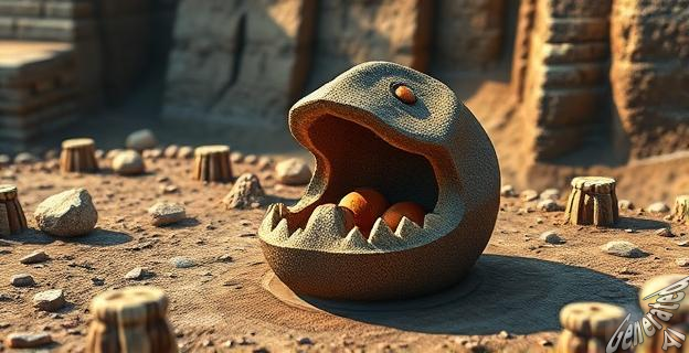 Un huevo de dinosaurio carnívoro del género Bonapartenykus