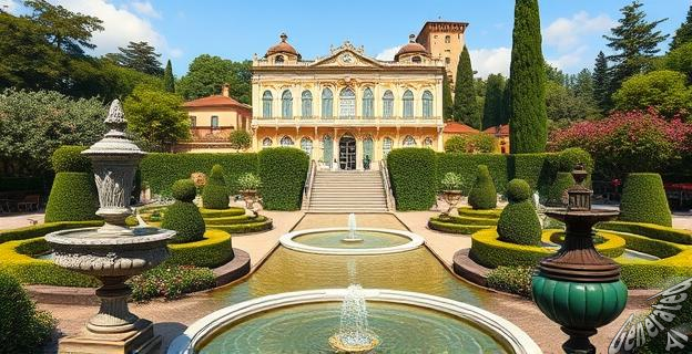 La Villa de Este fue construida por Ippolito II d'Este en el siglo XVI