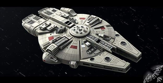 La versión favorita del Halcón Milenario es un empujador de carga o remolcador