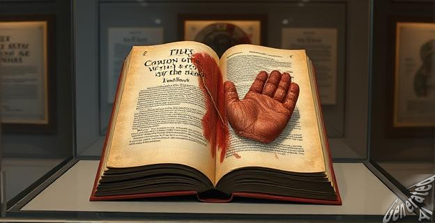 Un libro encuadernado con la piel del asesino William Corder