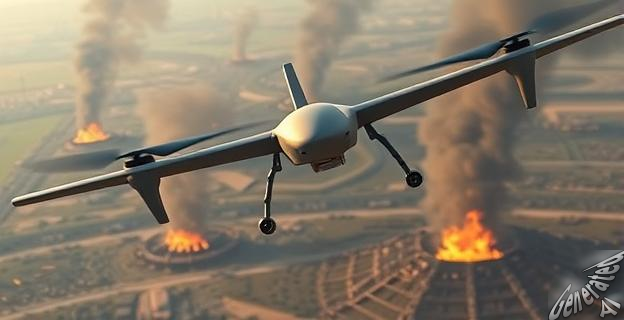 casi 500 drones rusos han caído sobre Ucrania