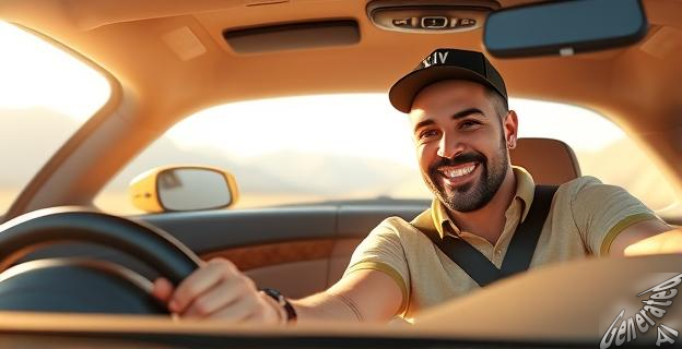 Ibai Azurmendi conduce un coche VIP en LaVuelta