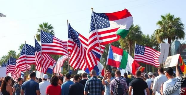 Los disturbios buscan prolongar una invasión extranjera de EEUU