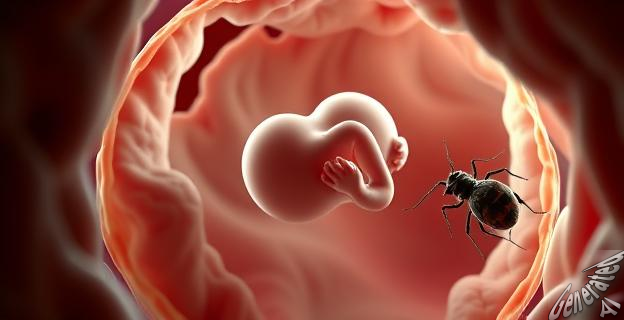 La toxoplasmosis congénita puede causar problemas neurológicos y convulsiones en el bebé