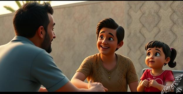 Adriano decide marcharse con sus hijos