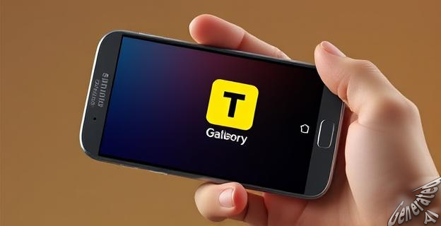 Abre la aplicación de Galería, selecciona la imagen o vídeo y toca el icono amarillo con la letra T