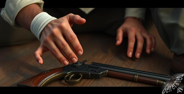 Perdió cuatro dedos de la mano izquierda