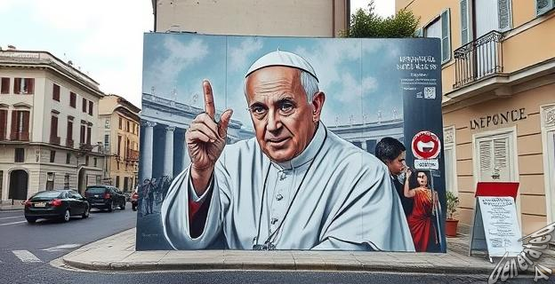 Mauro Pallotta es el artista callejero