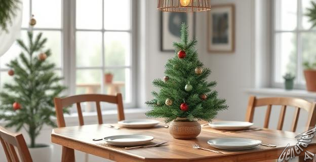 El mini árbol de Navidad natural estará disponible en Lidl por 12,99 euros