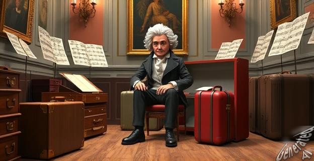 Beethoven se mudó más de 67 veces en Viena