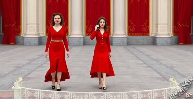 Matilde de Bélgica ha elegido un abrigo y vestido rojo similar al estilo de Letizia