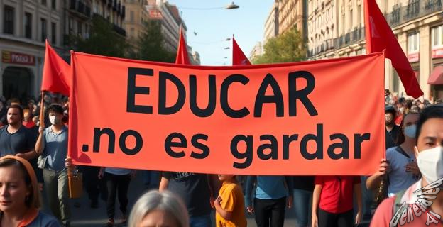 La Comunidad de Madrid invierte solo el 2,1% del PIB en educación