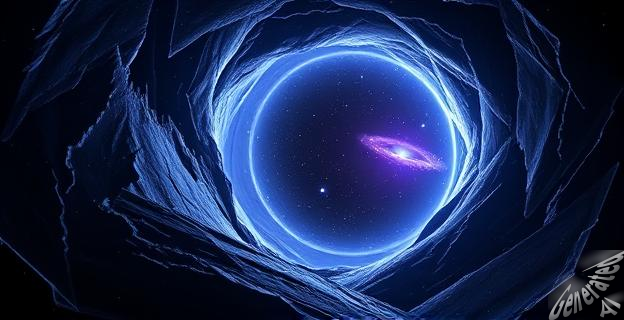 El universo podría ser la imagen invertida de un agujero negro