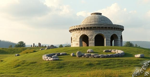 El túmulo de Wolkertshofen está vacío y se cree que es un kenotafio