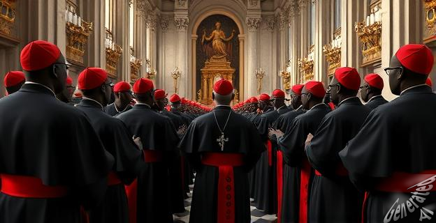 33 cardenales de raza negra podrían sustituir al Papa Francisco