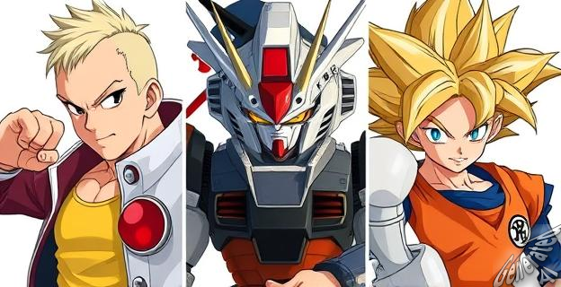 One-Punch Man, Mobile Suit Gundam: Iron-Blooded Orphans y Dragon Ball Super