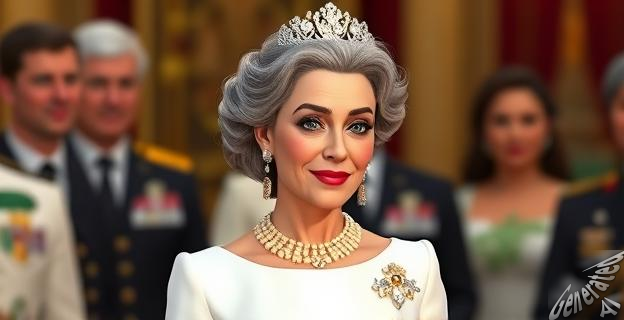 La reina Letizia ha lucido pendientes de oro blanco que pertenecen a la Princesa de Asturias