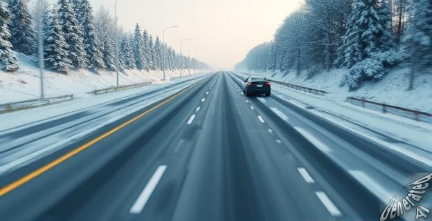 Prohibido circular por el carril izquierdo en condiciones climáticas adversas