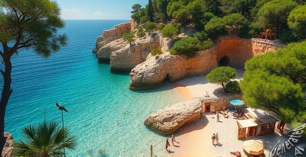 La Cala Pola es la playa más bonita de Girona