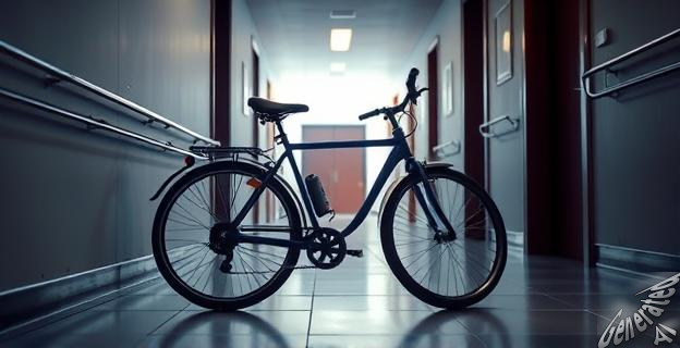 No se puede aparcar una bicicleta en un espacio común sin permiso de la comunidad