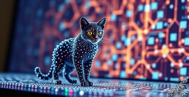 Un gato cuántico formado por más de dos mil átomos reordenados en 60 milisegundos