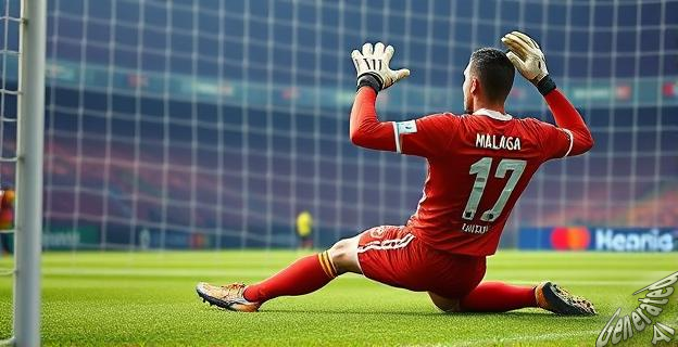 El Málaga ganó 3-0 al Deportivo