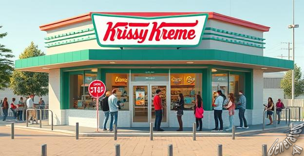 Los primeros 12 clientes recibirán una docena de Krispy Kreme semanal durante un año