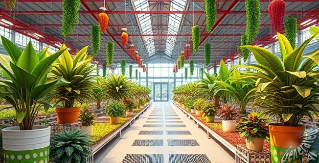 Viveros Shanghái ofrece plantas y decoración a precios bajos en un espacio de 45.000 metros cuadrados