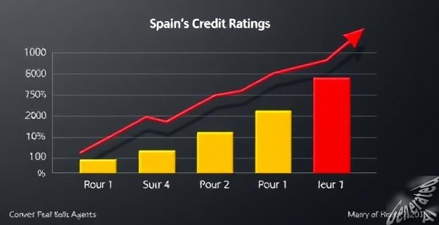 La nota de España ha sido mejorada a 'A3' por Moody's y a 'A' por Fitch