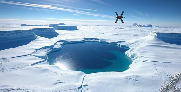 Los lagos subglaciales pueden aumentar el nivel del mar al reducir la fricción con el lecho rocoso y facilitar el deslizamiento del hielo hacia el mar