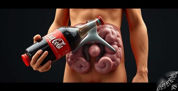 El consumo excesivo de Coca-Cola puede provocar la formación de cálculos en la vejiga debido al ácido fosfórico y azúcares