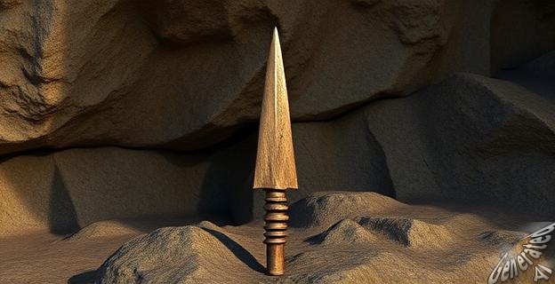 La punta de lanza ósea fue fabricada por neandertales hace entre 80.000 y 70.000 años