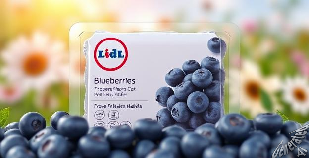 Los arándanos congelados de Lidl