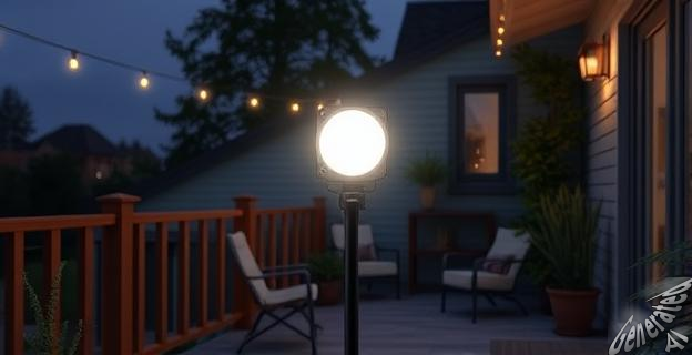 Un foco LED solar por 5,99 euros