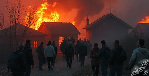 Toda la población de Cabezabellosa ha sido evacuada con éxito