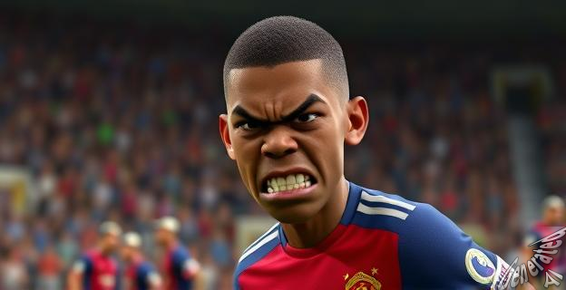 Mbappé está enfadado por el tiempo de descuento no jugado