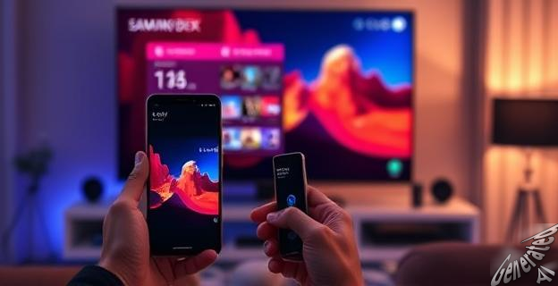 Conectar el dispositivo Galaxy a una Smart TV mediante Wi-Fi o cable USB-C/HDMI