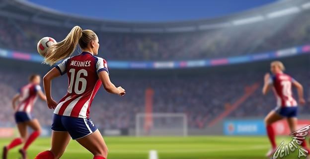 El Atlético de Madrid ganó 0-6