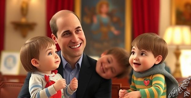 Los príncipes George, Charlotte y Louis han dedicado un mensaje a su padre con un 'Happy Father’s Day, Papa' acompañado de un emoticono de un corazón