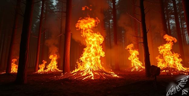 Más de 31.000 hectáreas arrasadas por 11 incendios