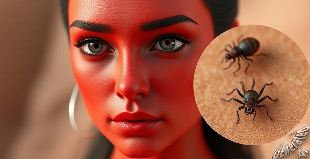 El Demodex puede desencadenar síntomas como enrojecimiento, granitos, inflamación y picor