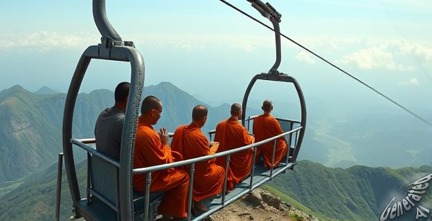 El cable del teleférico se rompió