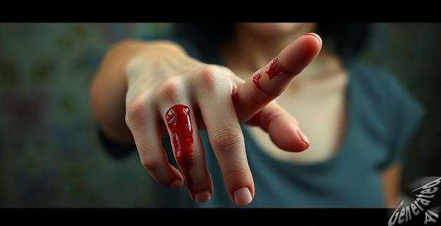 La detenida arrancó parte de un dedo a la víctima debido a los celos