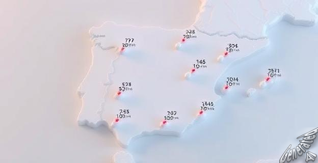 10 capitales llegarán a 0ºC