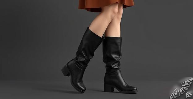 Las botas slouchy, de ante, de punta cuadrada, blancas y de plataforma XL son las tendencias de moda para otoño 2025
