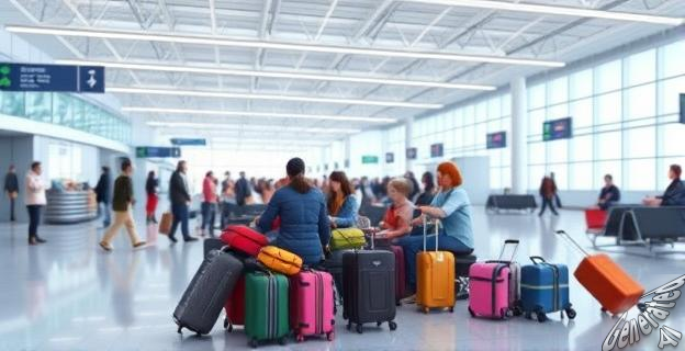 Llega con más antelación al aeropuerto, especialmente si tu vuelo coincide con los horarios de paro