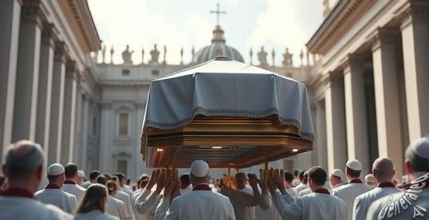 El féretro del papa Francisco permanecerá en la basílica de San Pedro durante tres días
