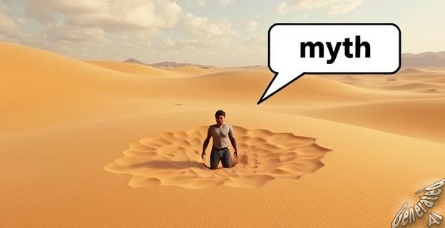Las arenas movedizas no existen en los desiertos